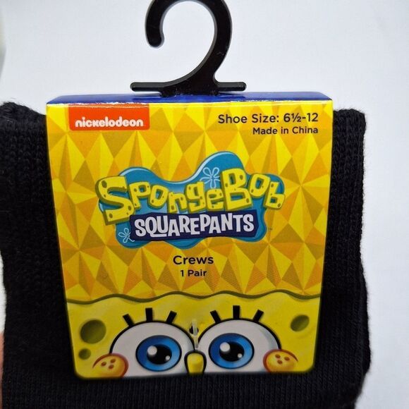 NICKELODEON SpongeBob square pants Mr. Crabs socks - Picture 3 of 4